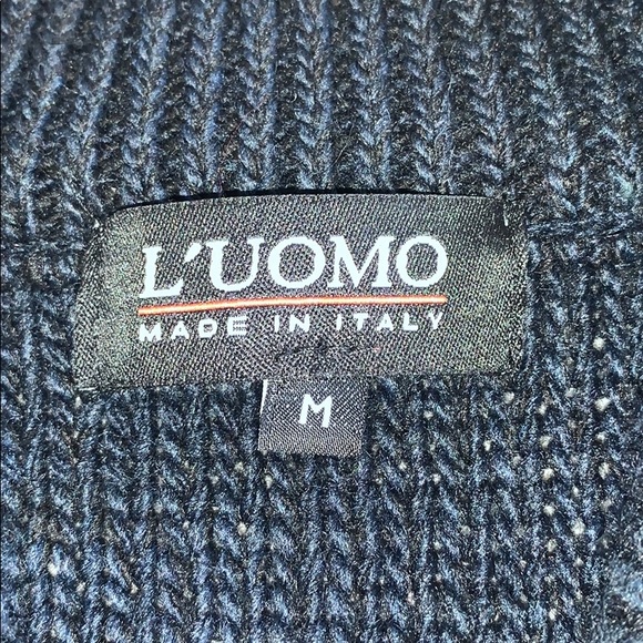 Men’s Cable Knit Wool Sweater - Picture 6 of 6